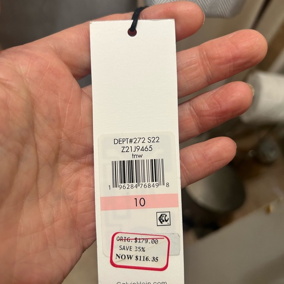 Calvin Klein fitted suit jacket - Picture 4 of 5